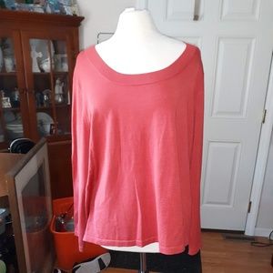 Coral 3X Talbots Women Light Sweater